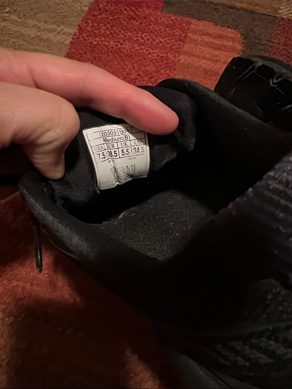 Brooks Ghost Black Running Sneakers - Breathable Performance Trainer - Picture 5 of 6
